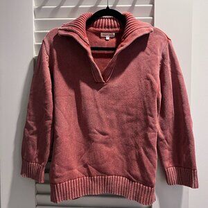Demylee Macia Organic Cotton Sweater | Vintage Pink, Small